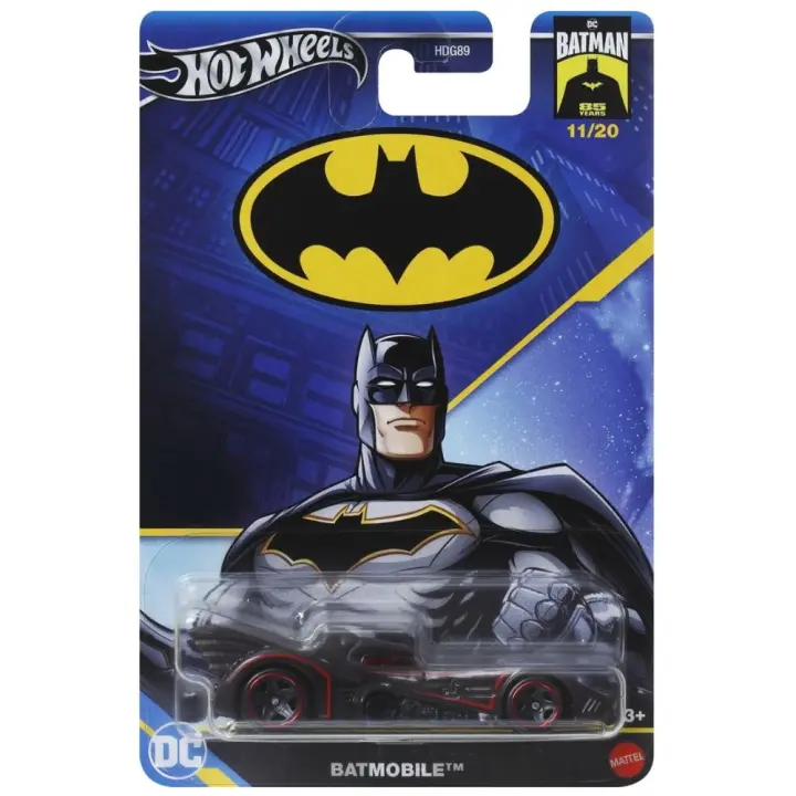 BATMOVIL Hot Wheels Batman Batmobile a escala 1/64 Mattel - 1