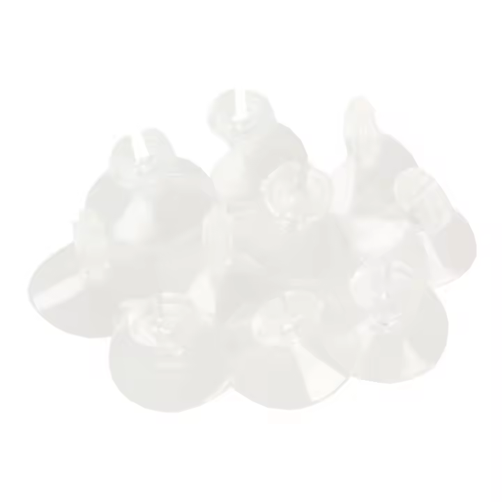 10pcs Soporte De Vidrio Para Acuario Con Succión Transparente Accesorios De Plástico Para Tanque De Peces Suministros Domésticos Y Mascotas - 1