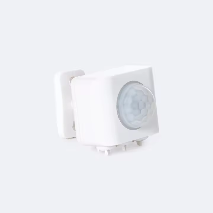 Ledkia Sensor Movimiento Superficie PIR 360º Mini  Blanco - 1