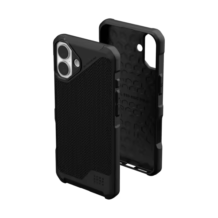 UAG George Metropolis LT Kevlar Black / Apple iPhone 16 Plus - 1