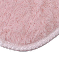 Alfombra De Piso En Forma De Corazón Amor 30x40cm Antideslizante Suave De Microfibra Para Baño Dormitorio Sala De Estar Moderna - details 5