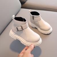Botas De Tobillo Impermeables Para Niños Y Niñas Con Cierre De Cremallera Lateral En Zíper Botas De Chelsea Cómodas Para Exteriores Material De Suela De Goma Talla True Fit Para Niños Y Niñas - details 3