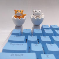 Keycaps De Gato Lindo Personalizable Para Teclado PBT Axis Cherry MX Accesorios De Anime Rosa Kawaii Para Computadora - details 3