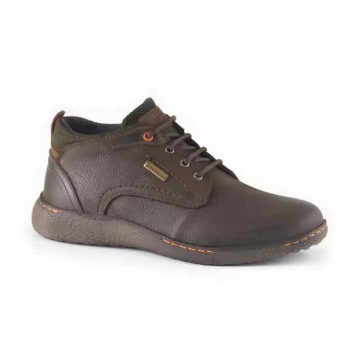 Calzados Almena Zen. Botín caballero con piel cuarteada.  Hombre - 1