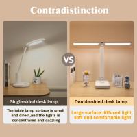 Lámpara De Escritorio LED Táctil Recargable USB Con 3 Niveles De Iluminación Protección Ocular Plegable Para Dormitorio Luz Nocturna Para Mesa - details 6