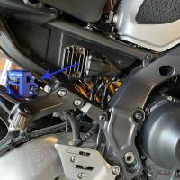 Cubierta Del Reservorio De Líquido De Freno Trasero Para Motocicleta Yamaha MT 07 09 03 10 MT07 MT09 MT03 MT10 FZ07 FZ09 FZ10 Pieza Individual - details 1
