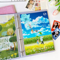 10Pcs Conjunto De Páginas Para Álbum De Fotos A4 Transparentes Protección Para Fotocartes Postales Y Cuadernos De 6x4 10x15 Con Anillo De 4 Agujeros - details 3