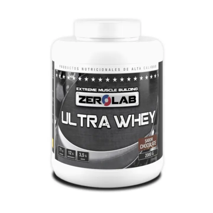 Zerolab ULTRA WHEY 2Kg Proteína Whey concentrada, Suplemento para Ganancia Muscular - 1