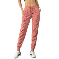 Pantalones De Fitness Para Mujer Antiarrugas Y Adelgazantes Leggings Sueltos Para Correr Pantalones Casuales De Secado Rápido Harlan - details 6