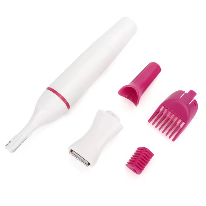 Afeitadora eléctrica 5 en 1 para mujeres, máquina de afeitar femenina, Mini recortadora, Bikini para cejas, cortadora de axilas, depiladora - 1