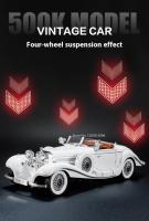 Coche De Juguetes De Acción 1:18 500K Modelo De Metal Con Llantas De Goma Luz Y Sonido Para Niños Regalos De Navidad - details 8