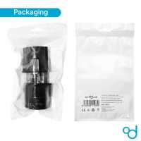 Ociodual 2x Adaptadores de Enchufe EU a UK, 2 Pines a 3 Pines, Tipo C, E y F a Tipo G, Negro - details 7