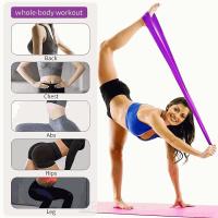 Banner - Set de 5 Bandas Elasticas Musculacion, Bandas Elasticas Fitness con Bolsa Almacenamiento, Moradas