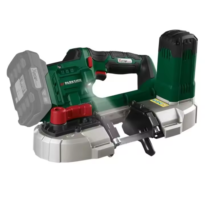 Parkside sierra de cinta recargable 20v, sin batería - 1