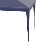 Outsunny Carpa Desmontable 3x3 m Cenador Pabellón de Jardín con 4 Orificios de Drenaje y Marco de Metal Gazebo para Terraza Patio Exterior Camping - details 6