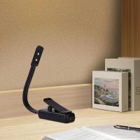 Luz De Lectura LED Portátil Y Recargable Con Lampara Para Libros Clamp Para Camping Viajes Estudio Luz De Lectura - details 1