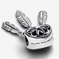 Pandora Charm de Colgante en Plata de Lei atrapasueños Espiritual 797200,Incluye Caja Original - details 1