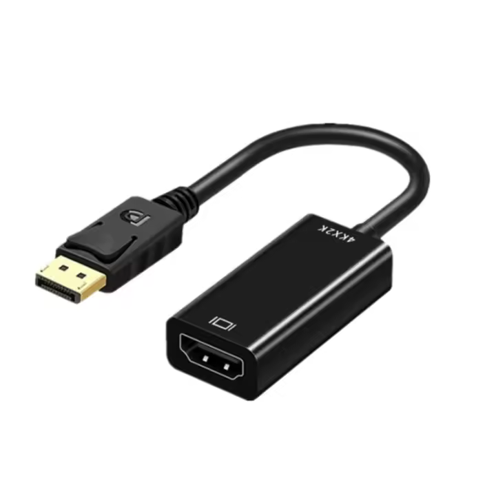 Cable adaptador DisplayPort macho DP a HDMI 4K / 1080P hembra 18cm⋆Conecta ordenadores con salida DisplayPort a pantallas HDMI⋆Soporta resoluciones 4K y 1080p⋆Diseño compacto y fácil de usar⋆Ideal para monitores, proyectores y televisores - 1
