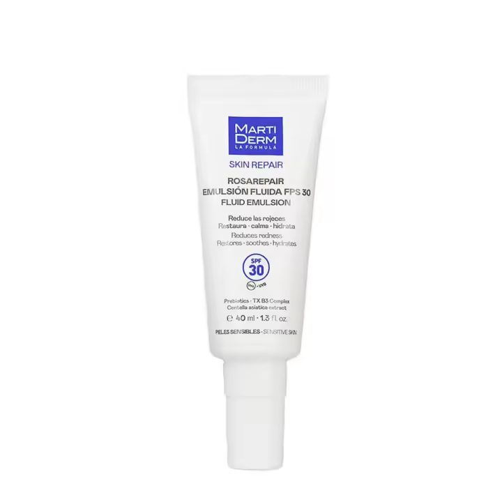 Martiderm skin repair rosarepair emulsión fluida spf30 40 ml - 1