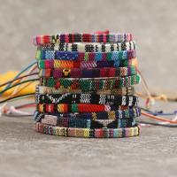 Juego De 12 Pulseras Éticas De Colores Para Mujeres Y Hombres Bohemia Tejidas En Lona Moda Verano Joyería Unisex Geométrica - details 0