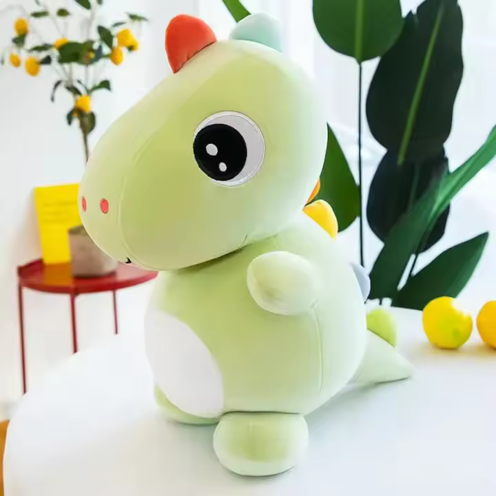 Muñeco De Peluche Dinosaurio Squishy De 30cm Dino De Peluche Cartoon Kawaii Animal Suave Para Niños Regalo De Cumpleaños - 1
