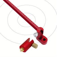 Regla De Dibujo Ajustable Compás De Aluminio Hallazgo De Centro Herramienta De Carpintería Fija Punto Marca Línea Calibradora - details 8