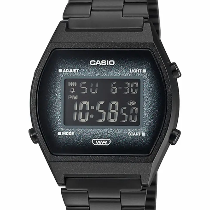 Casio Vintage Edgy B640WBG-1B - Reloj Digital Unisex con Correa de Acero y Resistencia Al Agua de 50m - 1