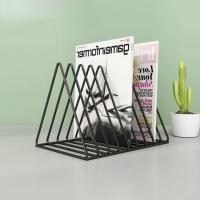 Estante De Almacenamiento Para Libros Y Revistas En Negro Organizador De Escritorio Para Estudiantes Y Vinyl Records Soporte De Acero Para Revistas Y Magazines - details 7
