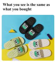Nuevos Pantuflas Para Mujer Verano Uso Exterior Con Bajo Y Plano Para Interiores Baño Diseño Cartoon Pequeño Y Bonito Pantuflas Para Padres E Hijos - details 6