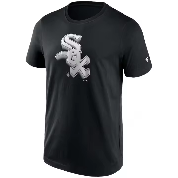 Camiseta de Baloncesto Fanatics Chicago White Sox para hombre en color negro - 1