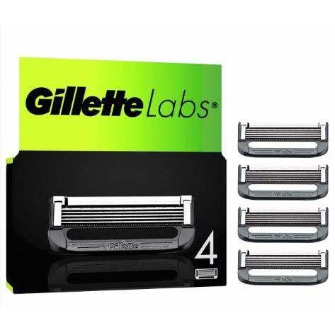 GilletteLabs Pack: 4 Cuchillas de Recambio