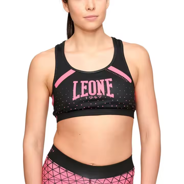 Ropa mujer Tops y sujetadores deportivos Leone1947 Top Deportivo Tech Negro - 1