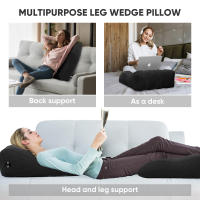 Almohada Inflable Para Elevación De Piernas Almohada De Cadera Para Mejorar La Circulación Y Reducir La Hinchazón Portátil Y Confortable - details 2