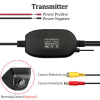 Cámara De Visión Trasera Para Coche Con Transmisor Y Receptor Inalámbrico 2.4G Video Color 12V Para Monitor Multimedia Kit De Cámara De Visión Trasera - details 2