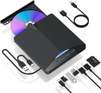 Leer Y Grabar DVD CD Externo USB 3.0 Tipo-C 7-en-1 Para PC Portátil Y Escritorio IMacs Burner Reader Player Optical Drive - details 6