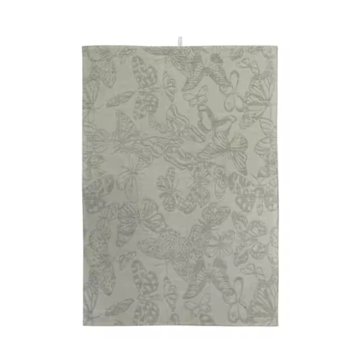 LaFábricadelasTelas - tejido jacquard mantel antimanchas  mariposas para exterior e interior tejido por metros. Ancho  1.4 metros ancho - 1