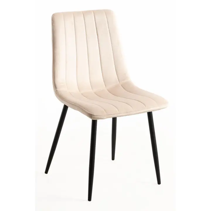 Silla Liny Terciopelo - Beige - 1