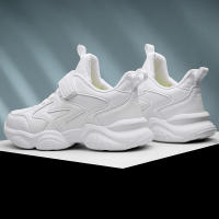 Zapatillas Blancas Para Niños Y Niñas Deportivas Casuales Transpirables Con Cordones Antideslizantes Todoterreno Talla 27-40 - details 4