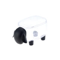 Caja De Almacenamiento Para Bastoncillos De Cotonete De Oveja Creativa Miniatura De Plástico Caja De Maquillaje Para El Hogar Resistente Al Polvo Para La Mesita De Trabajo - details 5