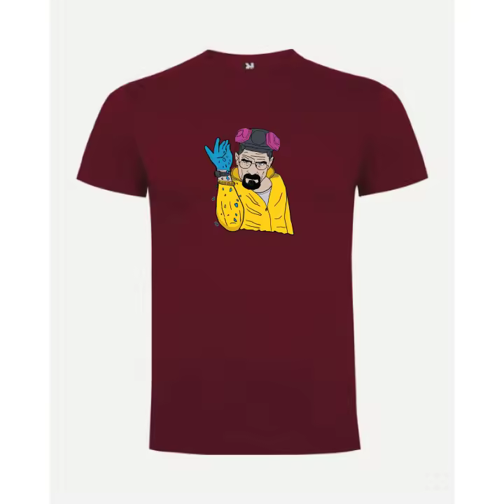 Camiseta roly hombre walter white salt en impresión dtf de máxima calidad y durabilidad - 1
