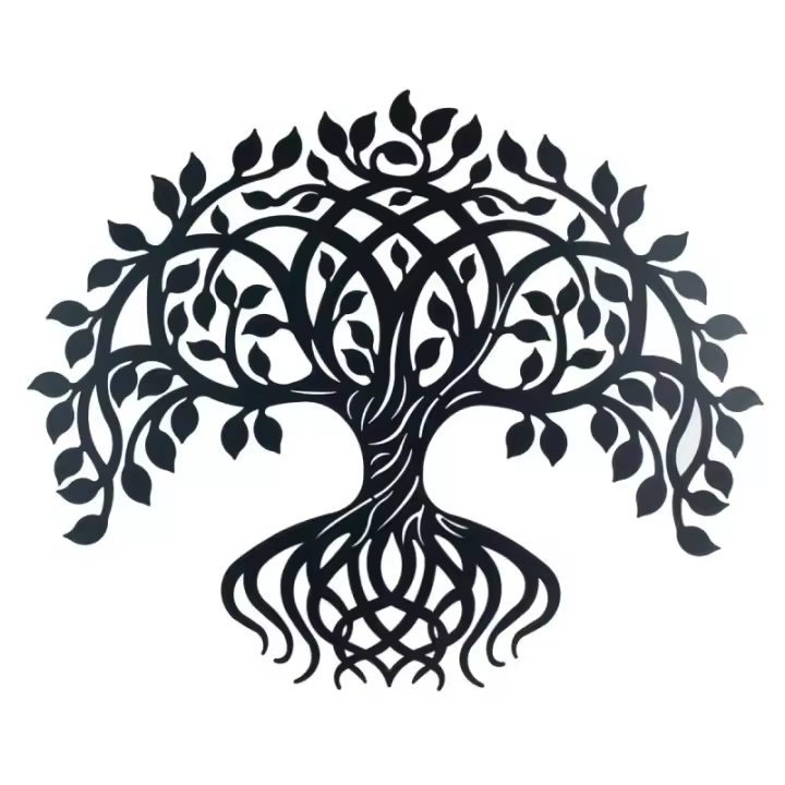 Signes Grimalt Decor and Go Adorno Pared Arbol Adorno Pared de Apliques Metal Colección Étnico Modelo C 22812 - 1