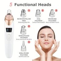 Aspiradora De Puntos Negros, Limpiador Facial De Poros Con 5 Sondas, Recargable Por USB, Herramienta Eléctrica Para Eliminar El Acné, Limpiador Facial De Poros, Regalos Para Mujeres, Regalo Del Día De La Madre - details 3