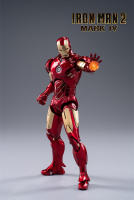 Figura De Acción Iron Man MK4 De ZD Toys 7 Pulgadas Tony Stark Avengers Colección De Modelos Ornamentos Regalo Para Niños - details 12