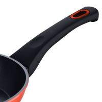 BERGNER Set de 2 sartenes Ø20Ø24cm en aluminio forjado rojo aptas para todo tipo de cocinas - details 7