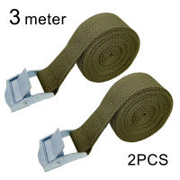 2pcs Cinturones De Atado De 3 Metros Con Hebilla Para Auto Motocicleta Bicicleta Y Camión Cinta De Fijación Para Equipaje Y Carga En Color Azul Rojo Negro Verde Y Naranja - details 8