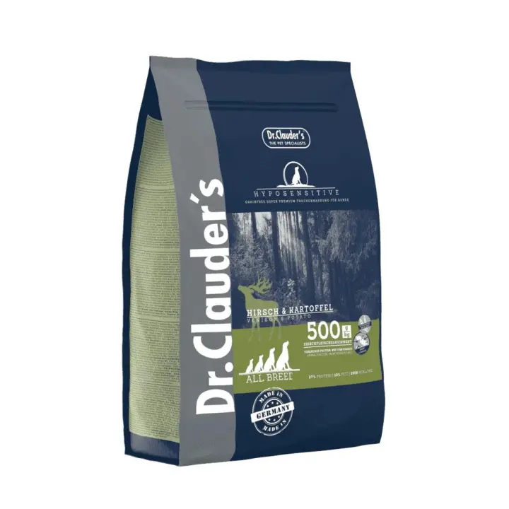Dr. Claude's Hiposensible Adulto todas las razas Ciervo y patatas 3,5 kg - 1