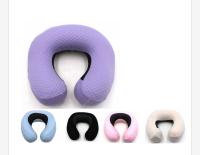 Almohada con espuma de memoria para viaje,con formato U,cómoda y soporte cojín de cabeza y cuello,cojin de viaje - details 1
