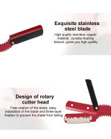Cuchilla De Afeitar Profesional Para Barbador Con Corte Único Y Retro Estilo Clásico Fácil Reemplazo De Hojas Para Salón De Belleza Y Barbador - details 4