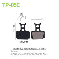 2 Pares De Frenos De Disco Para Bicicleta MTB Pads Hidráulicos Compatible Con SHIMANO SRAM AVID HAYES Piezas De Ciclismo Semi-Metales - details 11