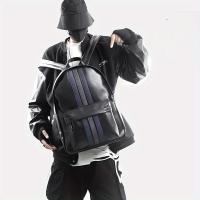 Nueva Diseño Moda Hombre Mochila PU Cuero Portátil Mochila Escolar Bolsa De Viaje Grande Hombre Mochila Con Espalda Cómoda - details 4